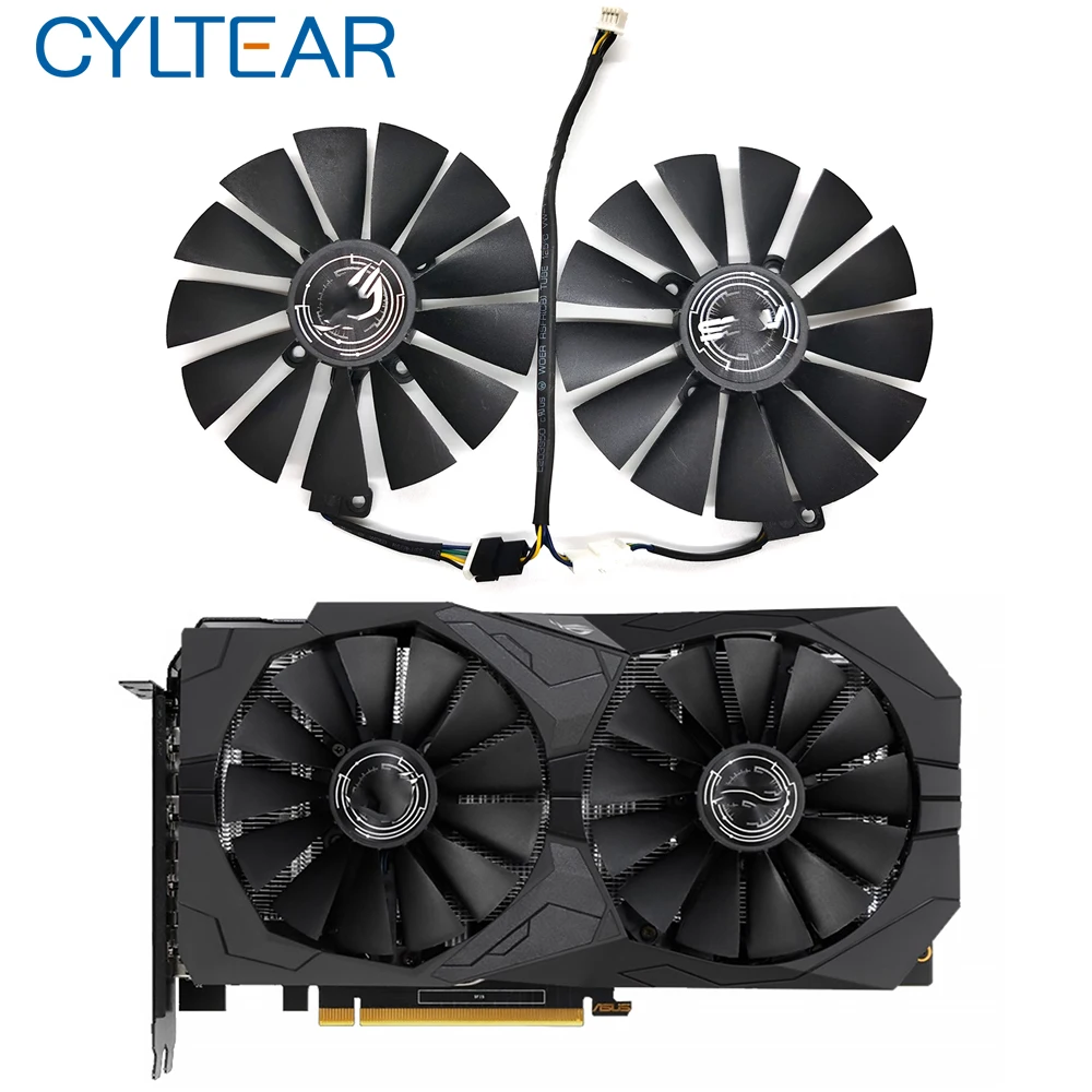 Rtx 3090 24Gb Gddr6X - FDC10M12S9-C 0.25AMP RX470 RX570 พัดลมสำหรับ ASUS