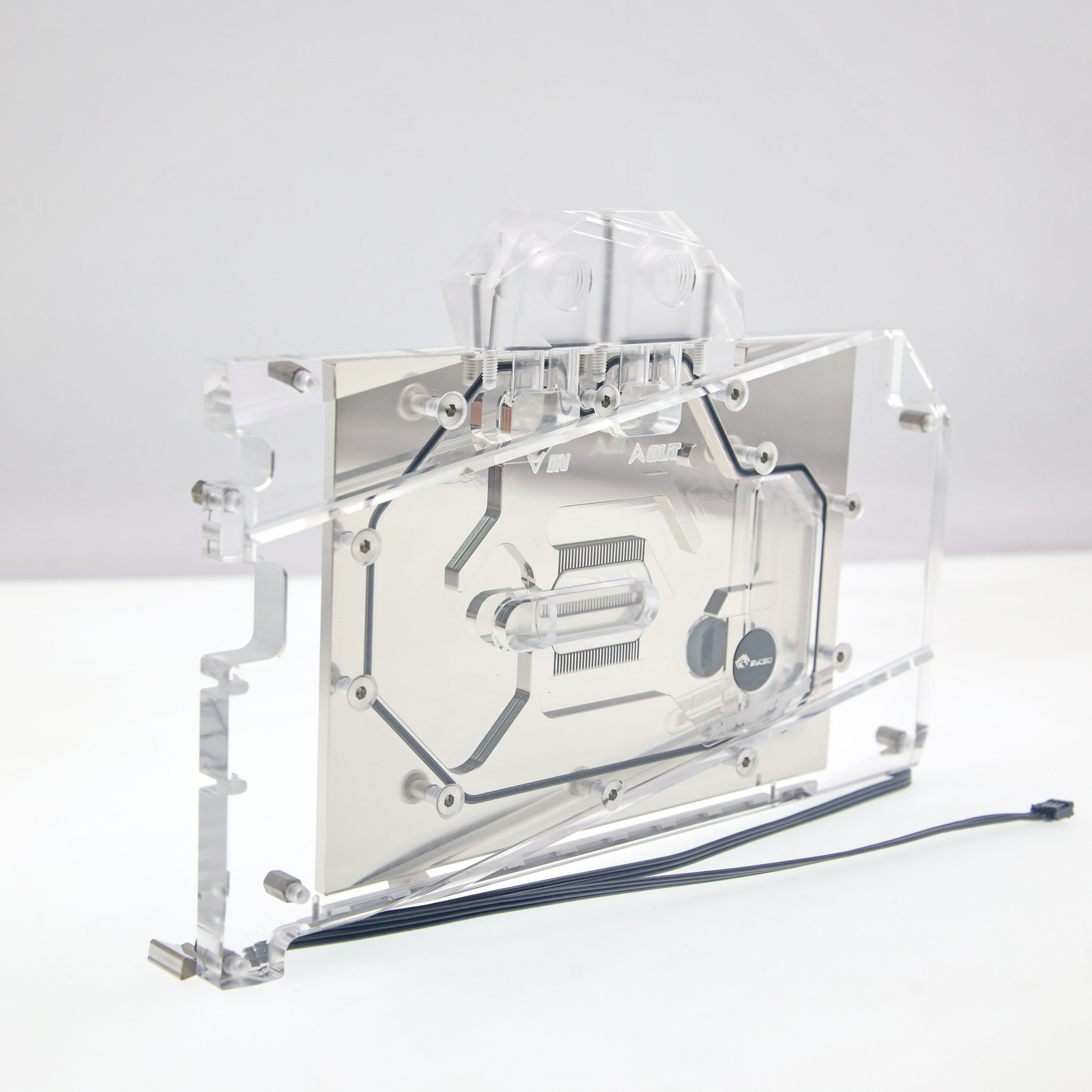 Rtx 4090 Water Block Full Cover - Bykski Full Cover RGB GPU Block