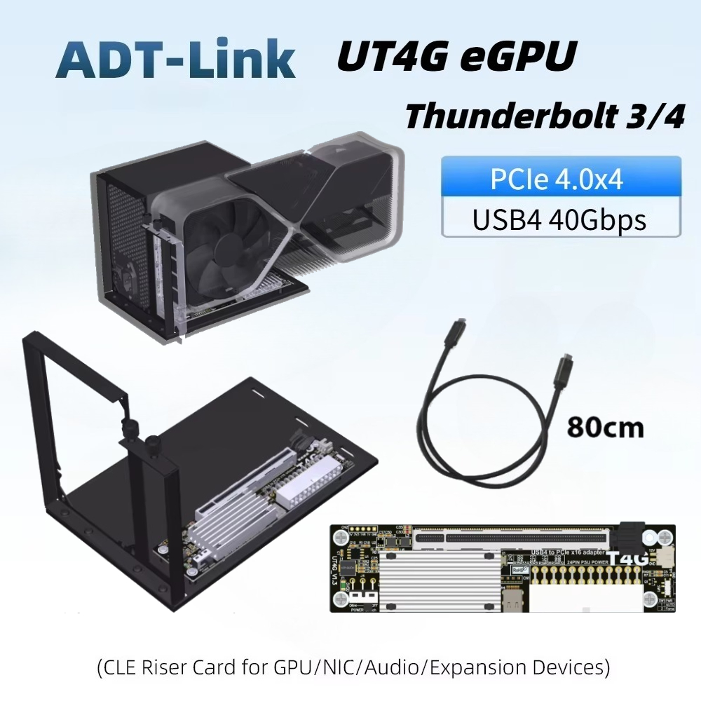 UT4G แท่นวางการ์ดจอภายนอก สำหร - Gpu External Dock Egpu Thunderbolt 4 บทวิจารณ์และราคา