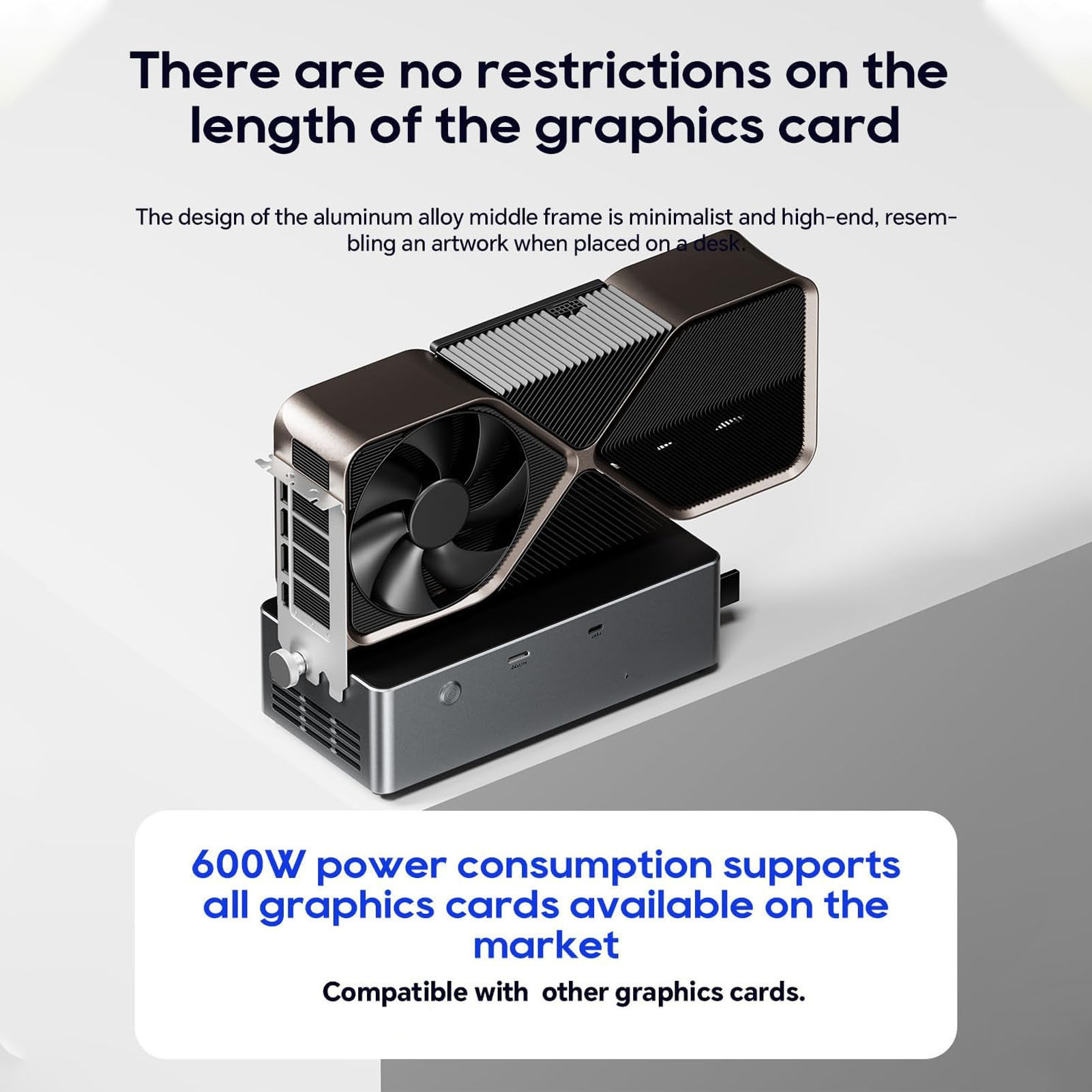 แท่นเชื่อมต่อการ์ดจอภายนอก EGP - Oculink Gpu Dock Station บทวิจารณ์และราคา
